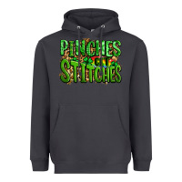 Smoke pinches get stitches st patricks Heavyweight Hoodie - LillyAllenDesigns