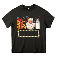 Asphalt christmas santa custom name Heavy Core Tee - MaliasSmallBusiness