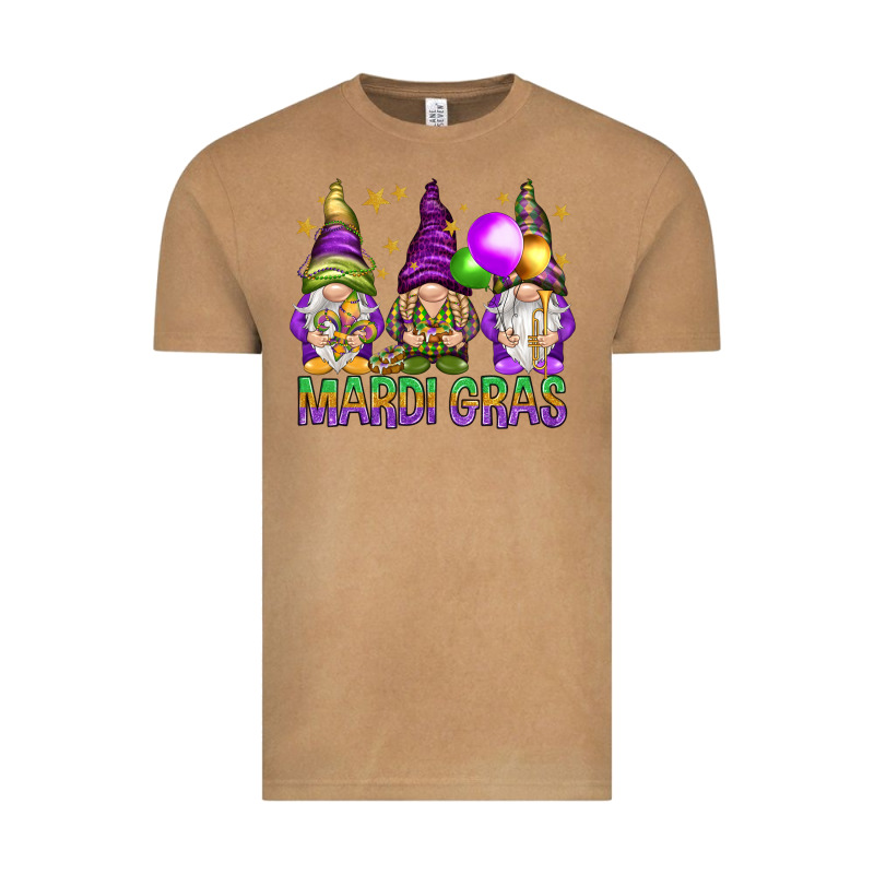 Mardi Gras Crew With Gnomes Vintage Tee by NancyCooperArtShop | Teevron