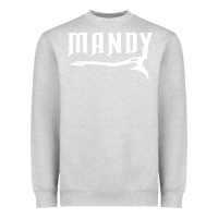 Heather Grey mandy 3 Heavyweight Sweatshirt - tuanDangUi