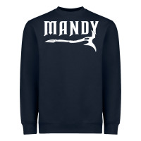 Navy mandy 3 Heavyweight Sweatshirt - tuanDangUi