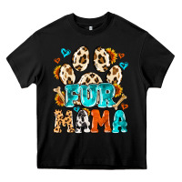 Black fur mama Heavy Core Tee - MaliasSmallBusiness