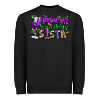 Black Pour me something sista Heavyweight Sweatshirt - FaDigitalArtStudio