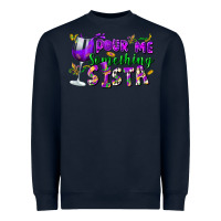 Navy Pour me something sista Heavyweight Sweatshirt - FaDigitalArtStudio