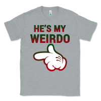 Heather Grey He's My Weirdo Galaxy Classic Tee - Bettercallsaul