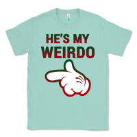 Seafoam He's My Weirdo Galaxy Classic Tee - Bettercallsaul