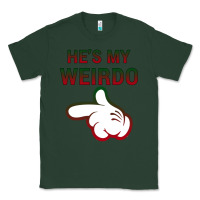 Sports Green He's My Weirdo Galaxy Classic Tee - Bettercallsaul