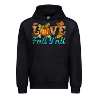 Black love fall y'all Urban Hoodie - BarkalooDesign