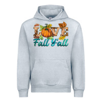 Heather Grey love fall y'all Urban Hoodie - BarkalooDesign