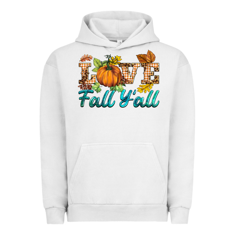 Love Fall Y'all Urban Hoodie by BarkalooDesign | Teevron