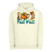 Pigment Pistachio love fall y'all Urban Hoodie - BarkalooDesign