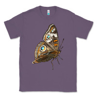 Lavender Flying Common Buckeye Butterfly Classic Tee - LillyAllenDesigns