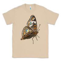 Mushroom Flying Common Buckeye Butterfly Classic Tee - LillyAllenDesigns