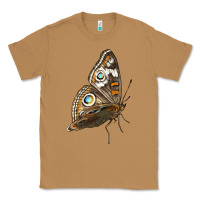 Toasted Coconut Flying Common Buckeye Butterfly Classic Tee - LillyAllenDesigns