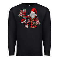 Black Love Gnome Premium Sweatshirt - SublimationCraftShop