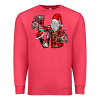 Cardinal Love Gnome Premium Sweatshirt - SublimationCraftShop