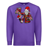 Purple Love Gnome Premium Sweatshirt - SublimationCraftShop