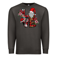 Smoke Love Gnome Premium Sweatshirt - SublimationCraftShop