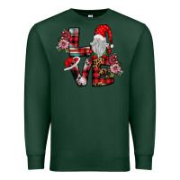 Sports Green Love Gnome Premium Sweatshirt - SublimationCraftShop