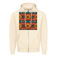 Sandshell native american aztec seamless pattern 2 Zipper Hoodie - BundleAndBundleShop