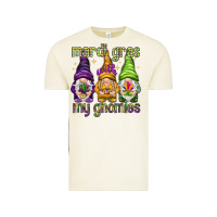 Mardi Gras With My Gnomes Vintage Tee | Teevron