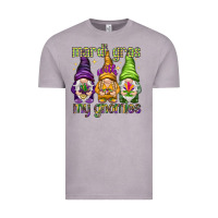 Vintage Zinc Mardi Gras with my gnomes Vintage Tee - NancyCooperArtShop