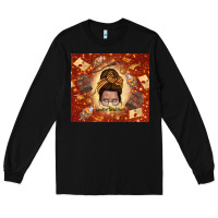 Black wizard head mom Long Sleeve Tee - TumblerDesignByShophia