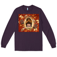 Plum wizard head mom Long Sleeve Tee - TumblerDesignByShophia