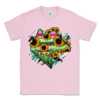 Bubblegum Pink Chiapas State Of Mexico Map Classic Tee - RanaPortraitStore