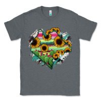 Charcoal Heather Chiapas State Of Mexico Map Classic Tee - RanaPortraitStore