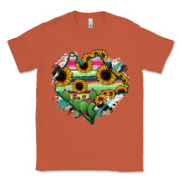 Copper Chiapas State Of Mexico Map Classic Tee - RanaPortraitStore