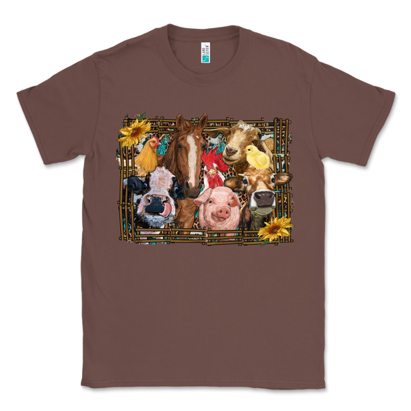 Western Farm Animals Classic Tee by RanaPortraitStore | Teevron