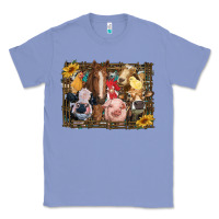 Colony Blue western farm animals Classic Tee - RanaPortraitStore