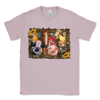 Lilac western farm animals Classic Tee - RanaPortraitStore