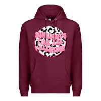 Burgundy somebody's fine ass valentine Premium Hoodie - FaDigitalArtStudio