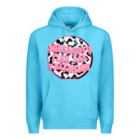 Ocean Blue somebody's fine ass valentine Premium Hoodie - FaDigitalArtStudio