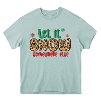 Arona let it snow somewhere else Heavy Core Tee - MaliasSmallBusiness