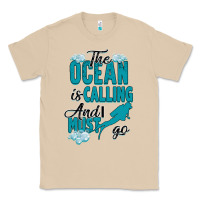 Mushroom The Ocean Is Calling Classic Tee - Bettercallsaul