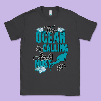 The Ocean Is Calling Classic Tee Designed By Bettercallsaul