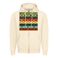 Sandshell native american aztec seamless pattern 1 Zipper Hoodie - BundleAndBundleShop