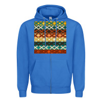 True Royal native american aztec seamless pattern 1 Zipper Hoodie - BundleAndBundleShop