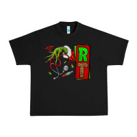 Black Christmas Character Nurse Urban Heavy Tee - NancyCooperArtShop