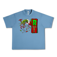 Pebble Blue Christmas Character Nurse Urban Heavy Tee - NancyCooperArtShop