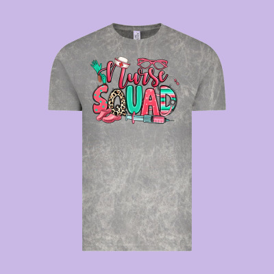 Nurse Squad Vintage Tee Designed By Ranaportraitstore