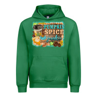 Emerald pumpkin spice junkie Urban Hoodie - BarkalooDesign