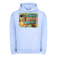 Pigment Grape Ice pumpkin spice junkie Urban Hoodie - BarkalooDesign