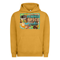 Pigment Peanut Butter pumpkin spice junkie Urban Hoodie - BarkalooDesign