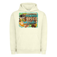 Pigment Pistachio pumpkin spice junkie Urban Hoodie - BarkalooDesign
