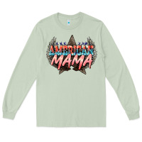 Matcha American mama Mother's Day Long Sleeve Tee - HowdyJamesFarm