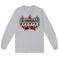 Moon Dust American mama Mother's Day Long Sleeve Tee - HowdyJamesFarm